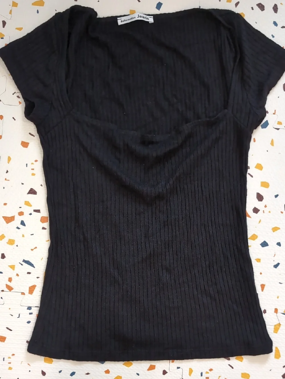 Reformation Bardot Top Size Small - Picture 1 of 2